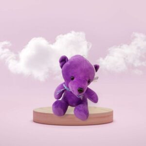 Colourful teddy bears