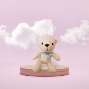 Colourful teddy bears