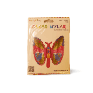 Globo con forma de mariposa de colores Tienda Regalos Madrid