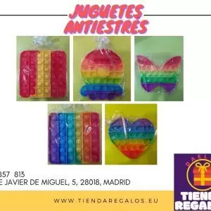 Tienda regalos originales Madrid Juguete antiestrés varios colores