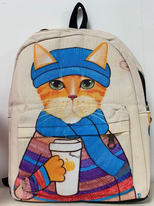 brown cat backpack
