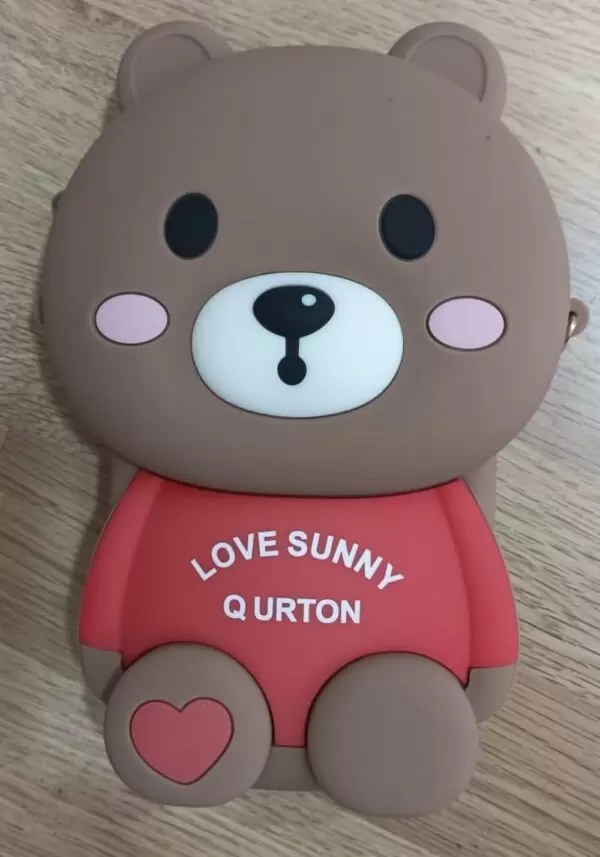 bolso osito marrón claro