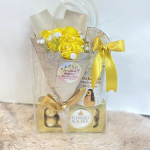 Bolsa de Regalo Flores Amarillas: Regalo Adorable y Tierno para Cualquier Ocasión