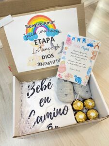 cajita bebe en camino