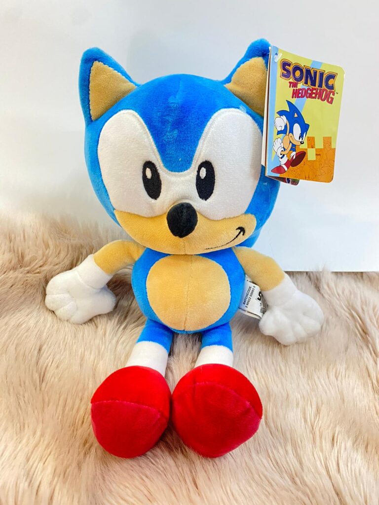 Tienda regalos originales Madrid Peluche Sonic Azul