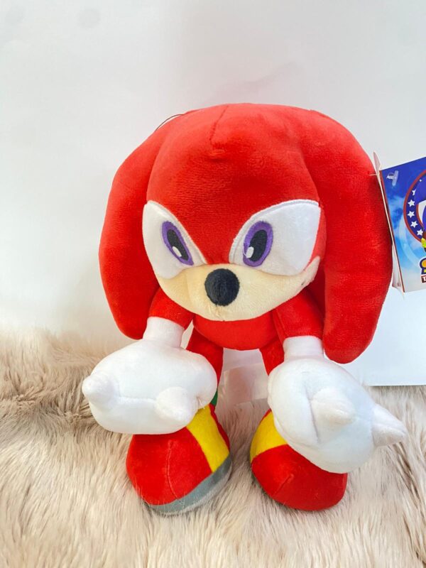 Peluche Sonic rojo
