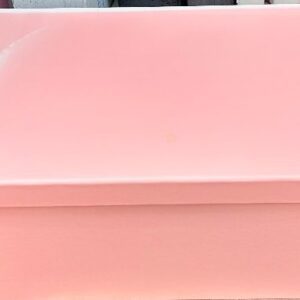 Caja de regalo elegante color rosa pastel – Diseño minimalista y moderno