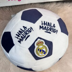 Peluche Balón de Fútbol Real Madrid | ¡Hala Madrid! Oficial