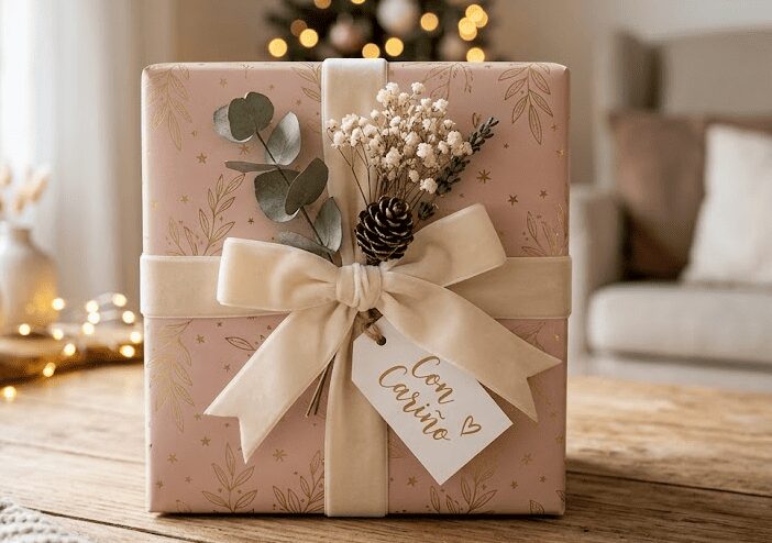ideas de último minuto para el Día de la Madre caja regalo personalizada