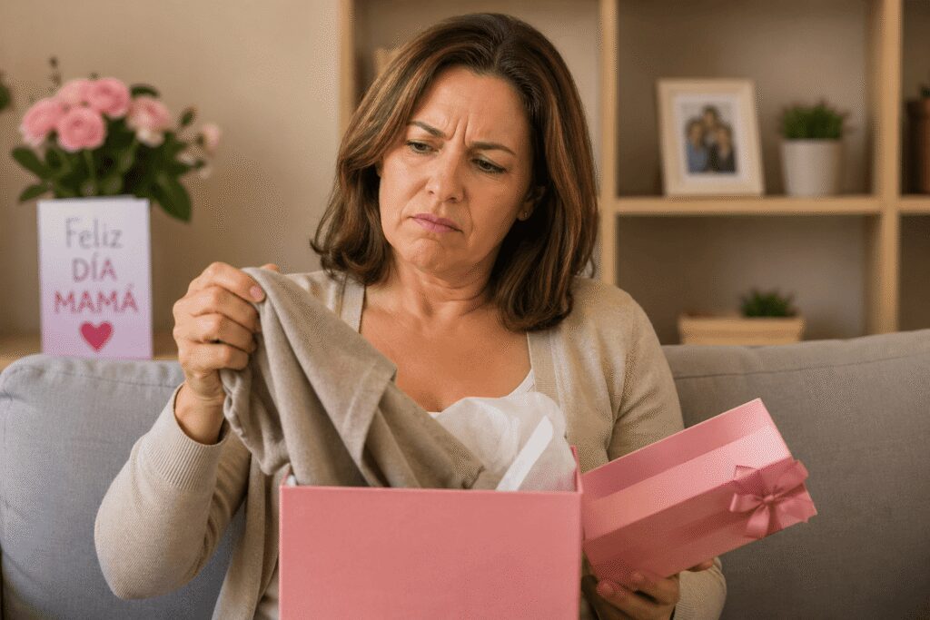 qué evitar regalar el día de la madre ejemplo