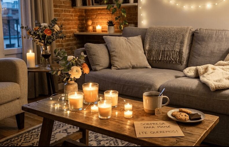 ideas rápidas para sorprender a mamá en casa