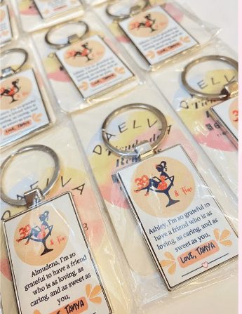 Llavero personalizado de la amistad
