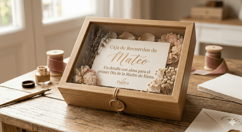 Regalos para el primer Día de la Madre caja