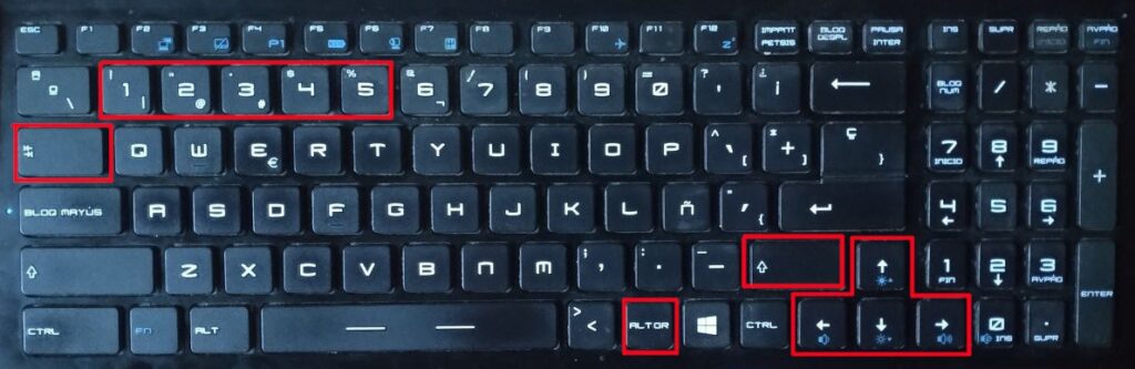 Teclado de ordenador que no funciona bien señales de que debes llevar tu ordenador a reparar