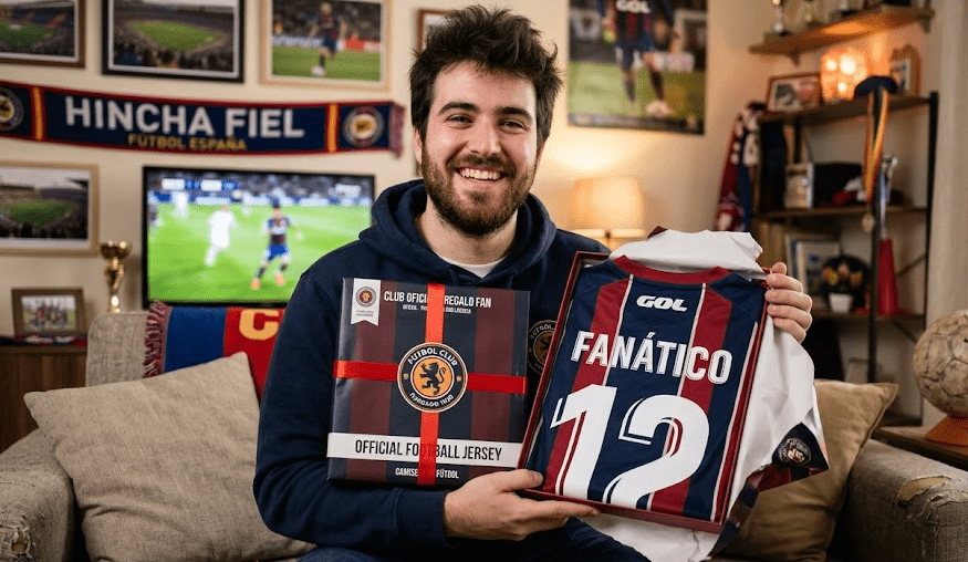 camiseta oficial fútbol regalo fan fútbol