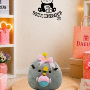 Peluche kawaii con cupcake