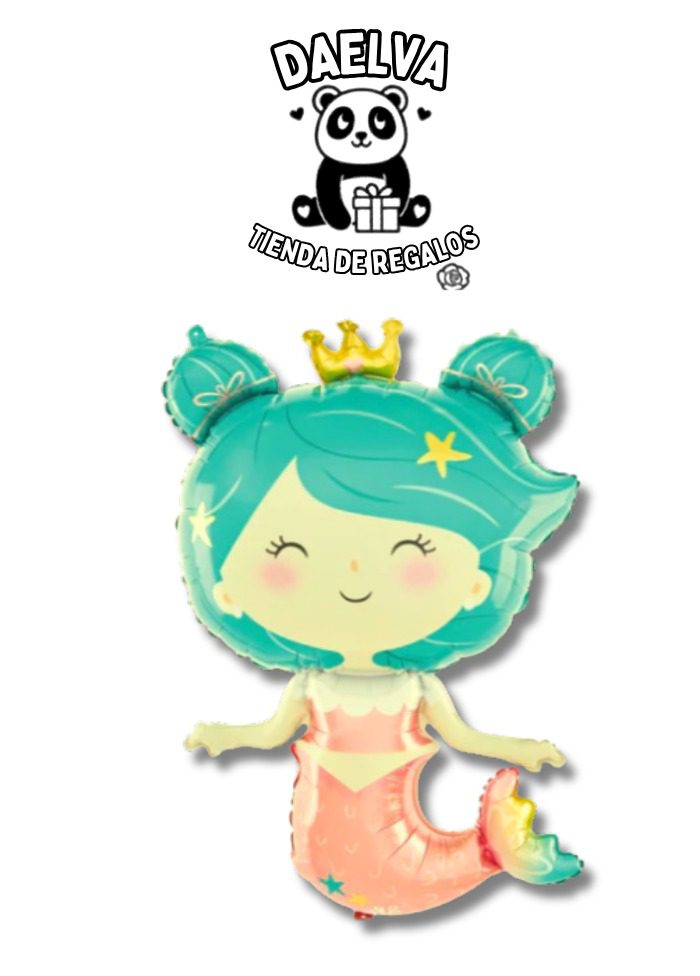 Globo Princesa Sirena