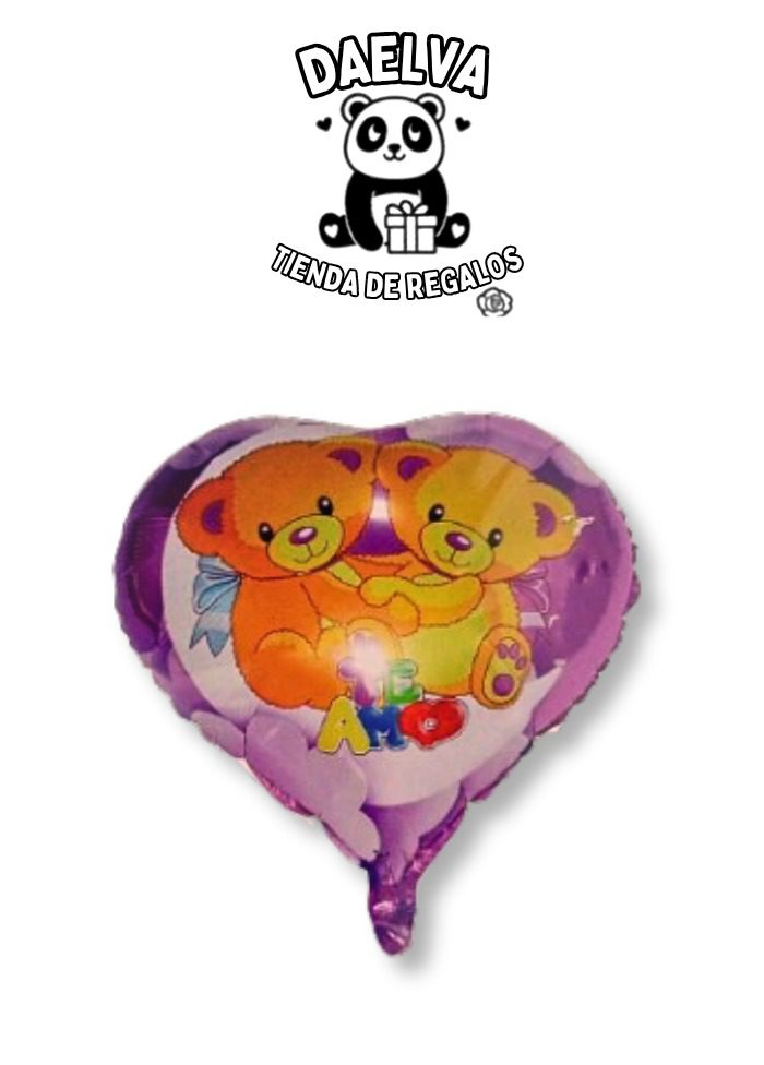 Globo Corazón Ositos Te Amo