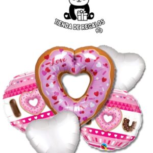Set de Globos Donut Love