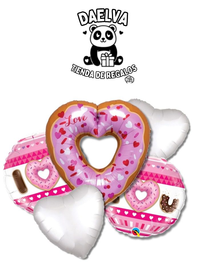 Set de Globos Donut Love
