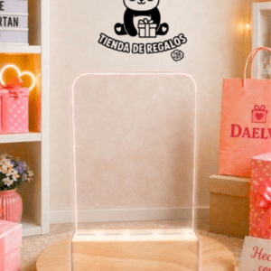 Lámpara de cristal personalizada